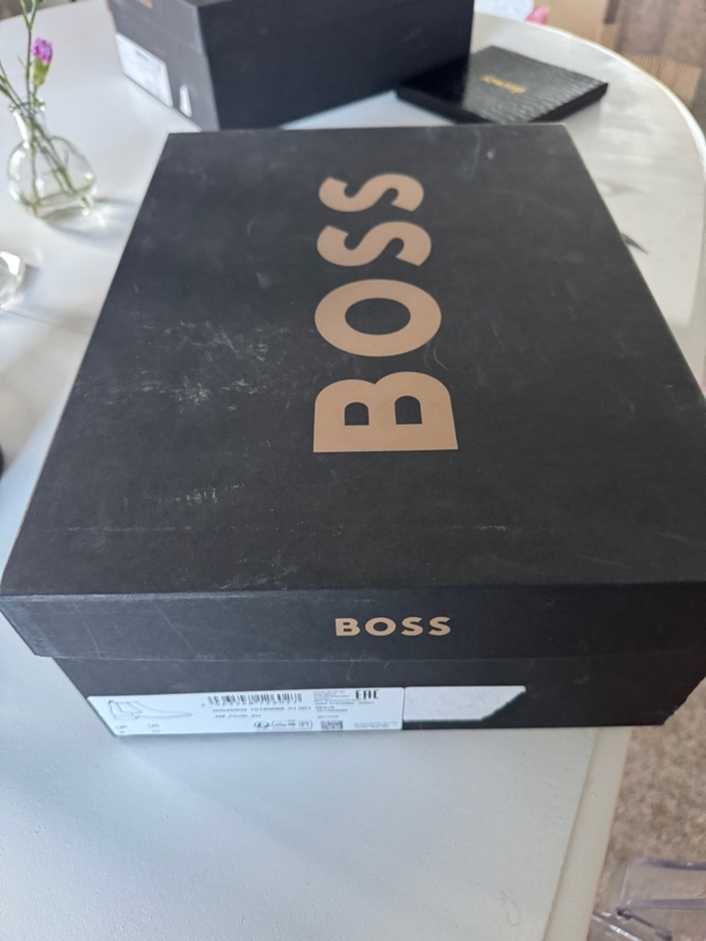 Hugo Boss Black Chelsea Boot Box Label - Picture 6 of 6